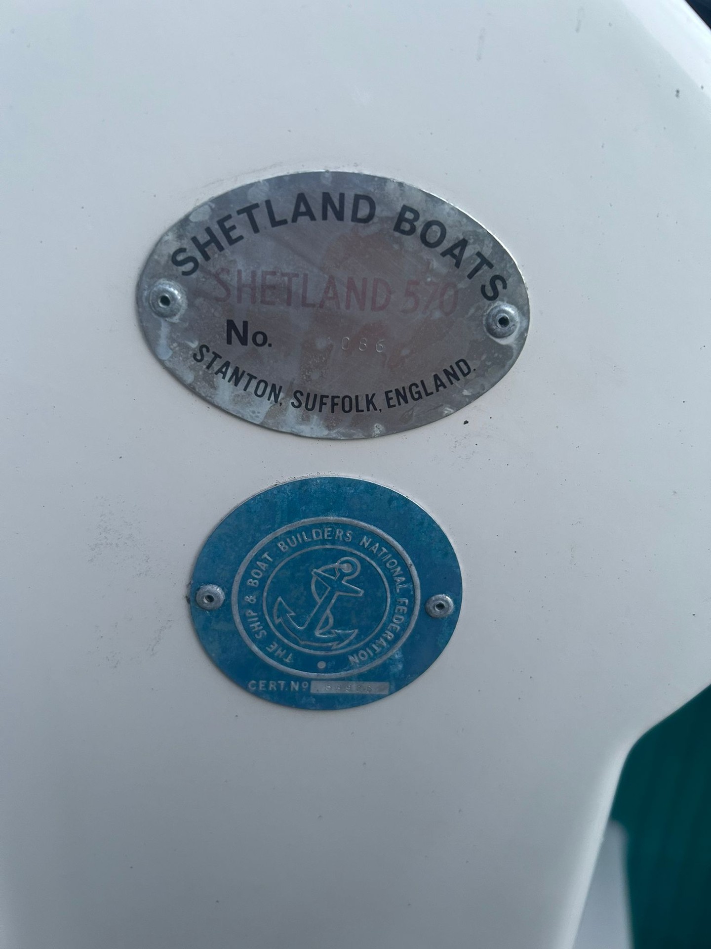 Kabinbåt Shetland 570 med inombordare