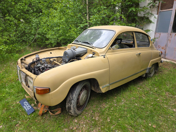 Saab 96 V4 Manuell, 65hk, 1973 - Klassiker - Ren.objekt