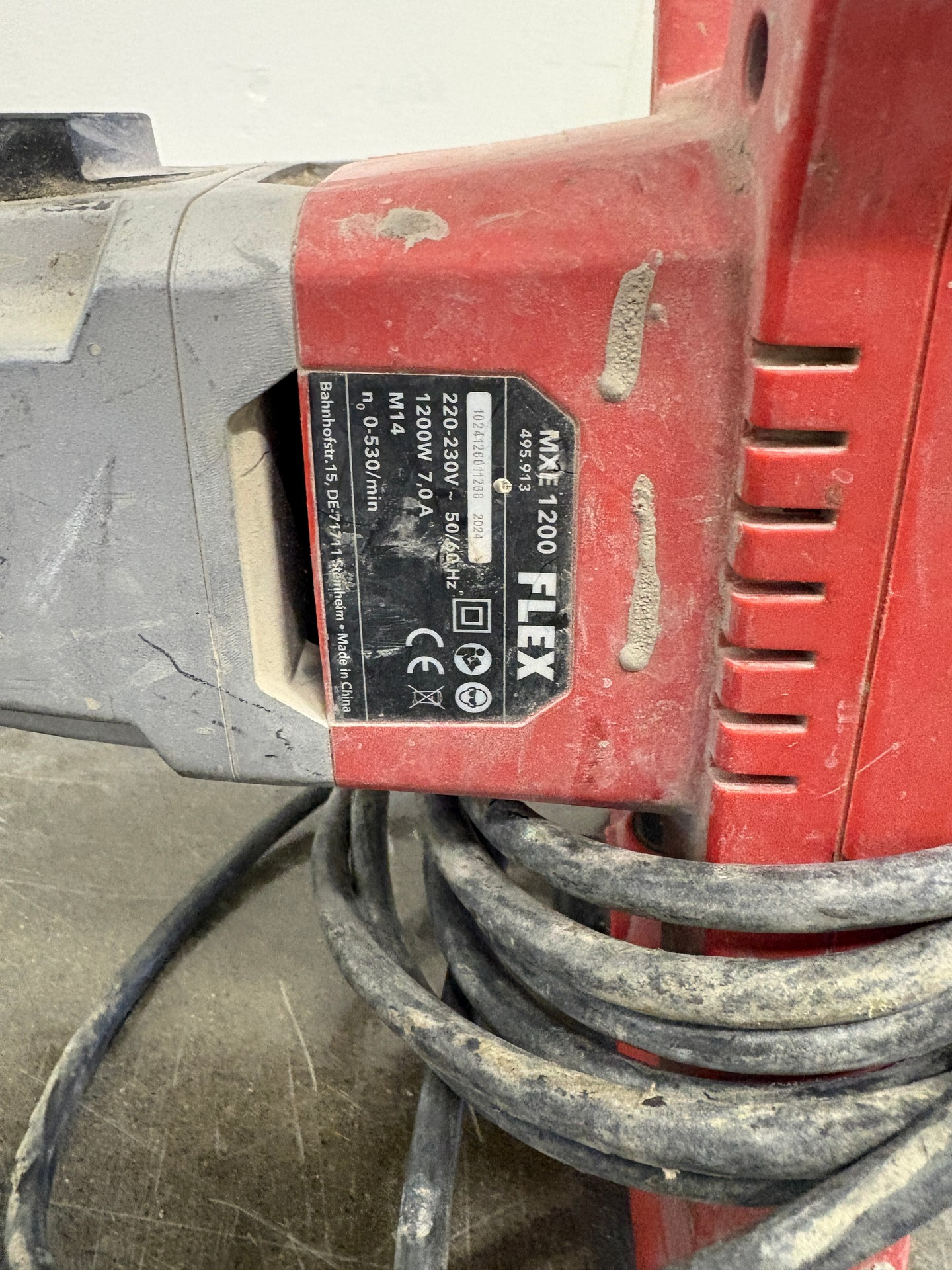 G0379 Flex MXE 1200 Proffs Blandarmaskin / Omrörare (1200W)