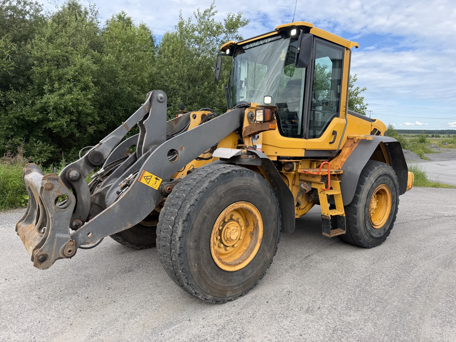 Volvo L60F, 2009 års modell, 14250 timmar