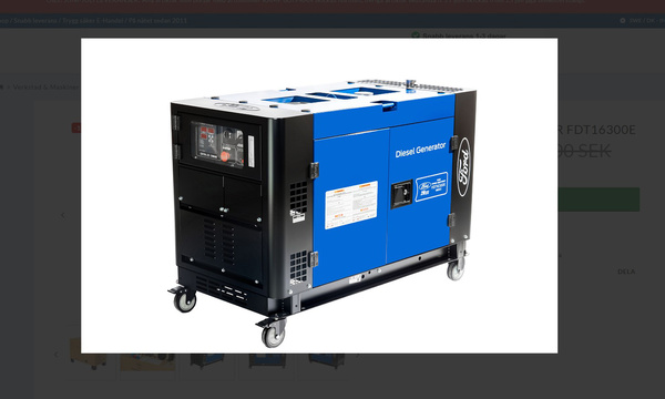 FORD DIESELGENERATOR FDT16300E