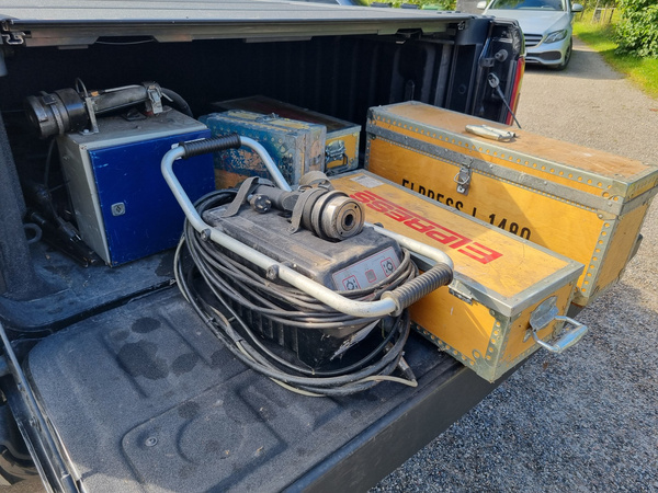 Hydraul aggregat/pressbackar/Klipp