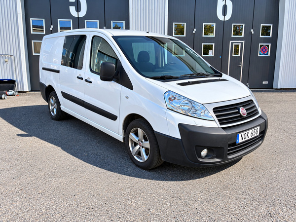 Fiat Scudo 2,0 turbodiesel 128hk 6-sits, AC