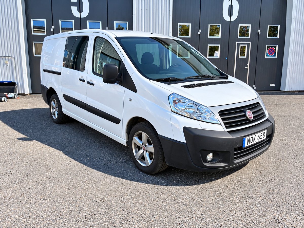 Fiat Scudo 2,0 turbodiesel 128hk 6-sits, AC