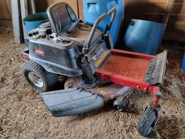 Åkgräsklippare Toro 74380, Spakstyrd "Defekt motor"
