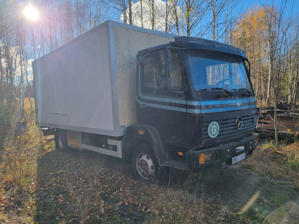 Mercedes-Benz 814 L 4X2 Skåpbil, Bakgavellyft.