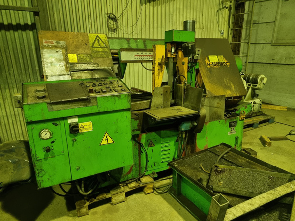 Helautomatisk bandsåg, Machine Co H-460HA