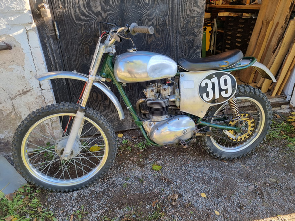 Veterankross BSA C15 250cc