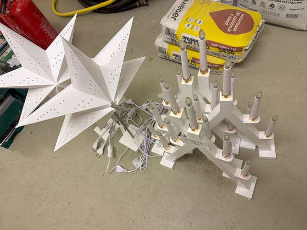 F0415 Diverse juldekoration