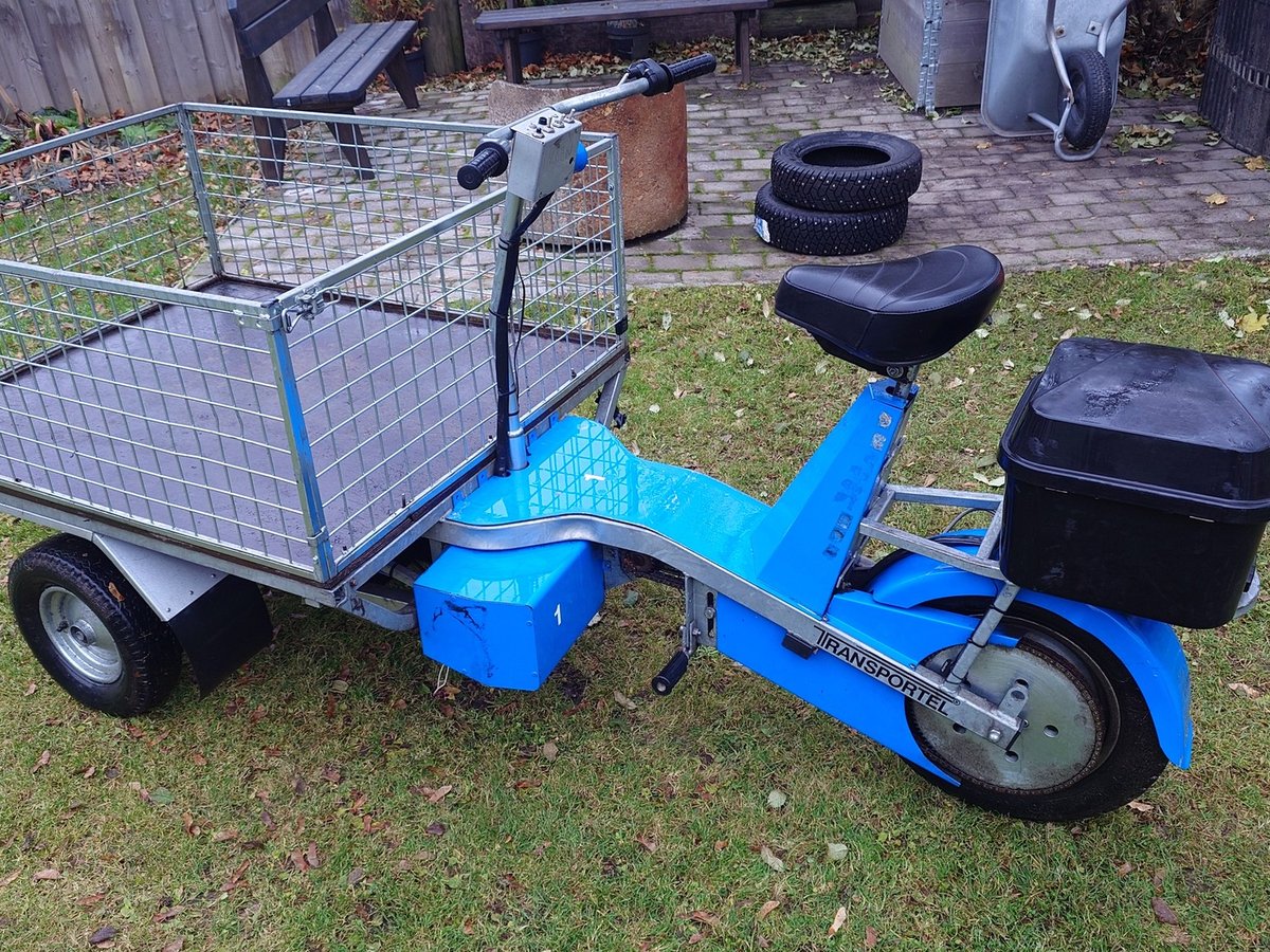 Packmoped (projekt) TransportEl inkl bensinmotor