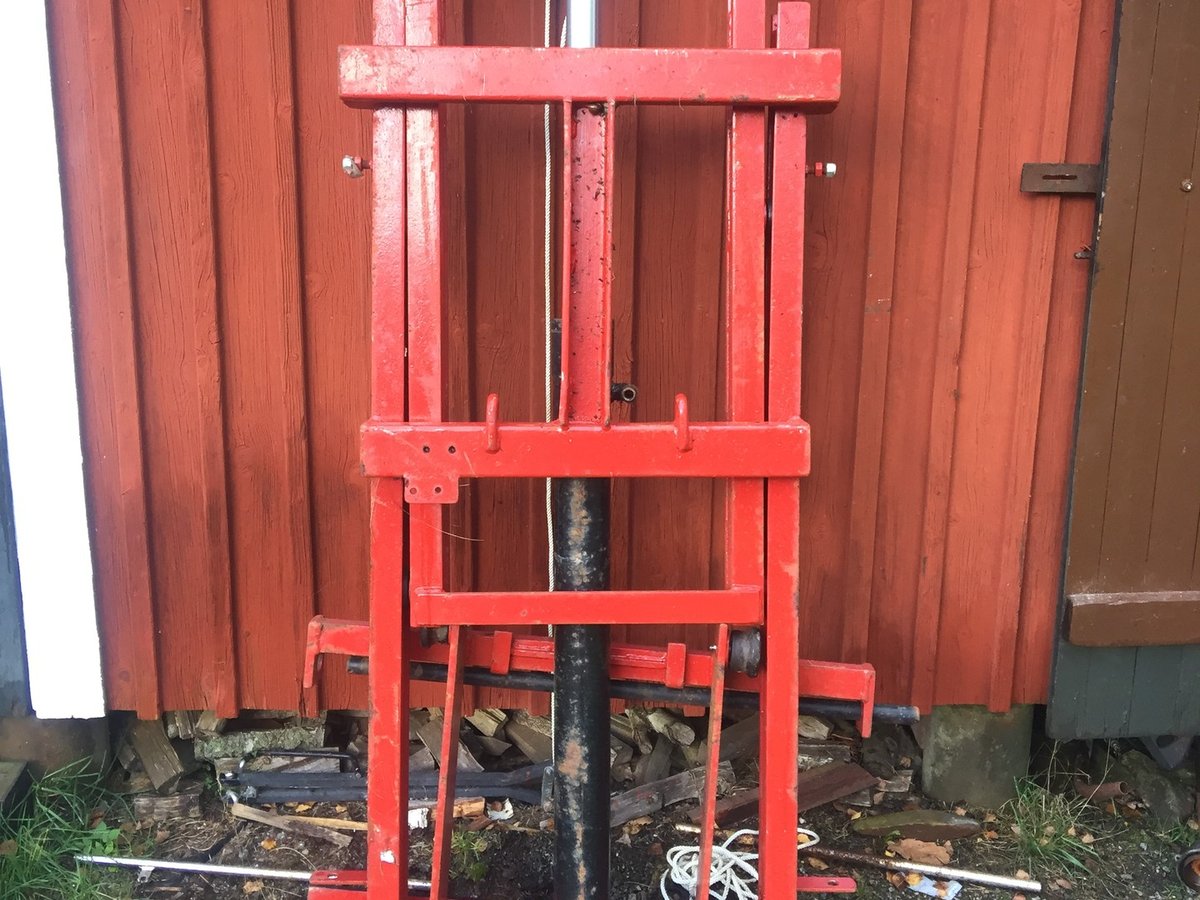 Pallyftare för traktorns 3-punkt.