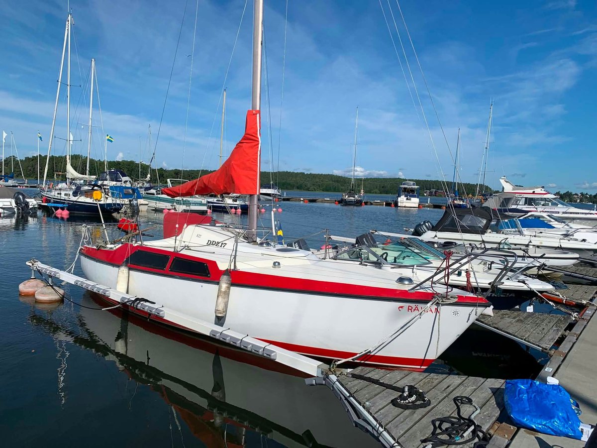 MAXI 77 Segelbåt "Räkan" kortaktion
