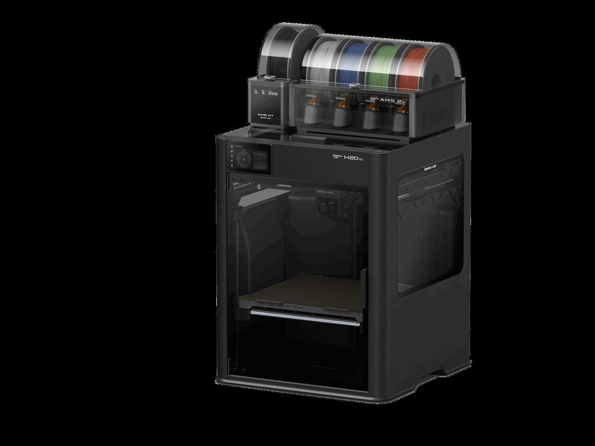 Bambu Lab H2D Pro Combo 3D Printer Ny Oanvänd