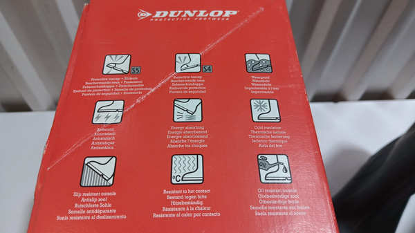 Nya DUNLOP Skyddsstövel, Storlek 40 (XLB224)
