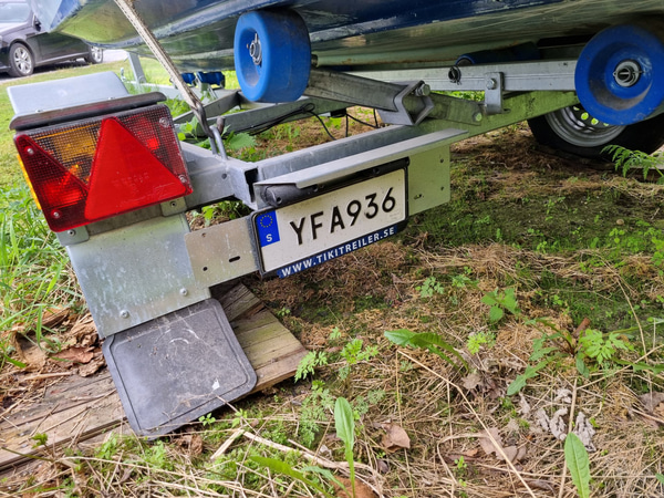 Ruffad Båt, 55 hk Motor & Trailer